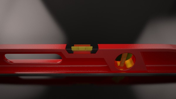 3d model niveau bulle - Niveau by baxt